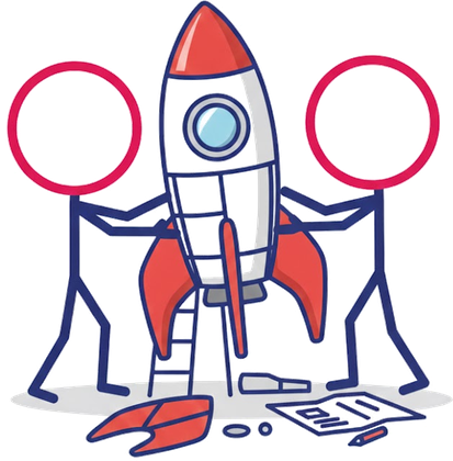 Building the rocket together