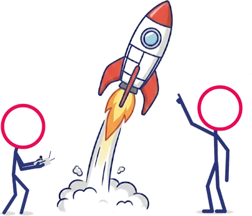 Rocket lift-off